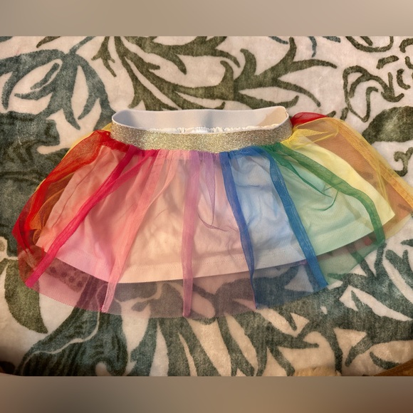 Hanna Andersson rainbow skirt garanimals skirt 12 months cotton organic - Picture 6 of 7